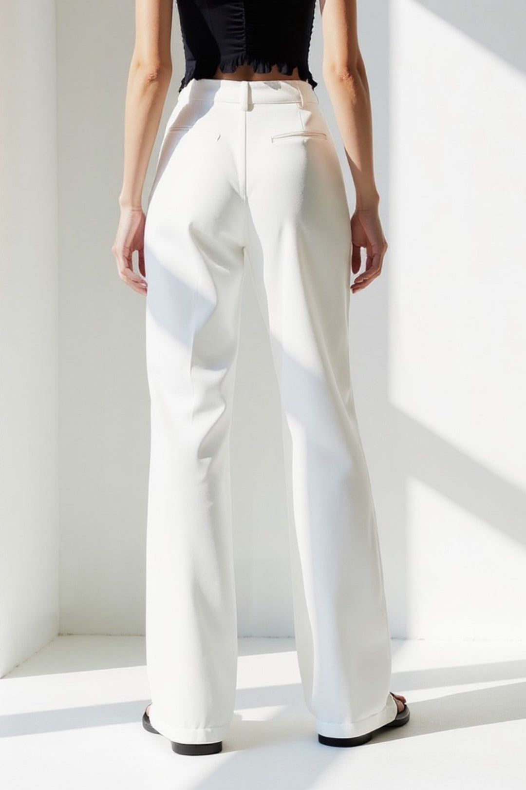 Sofia | Pantalon élégant à jambes droites
