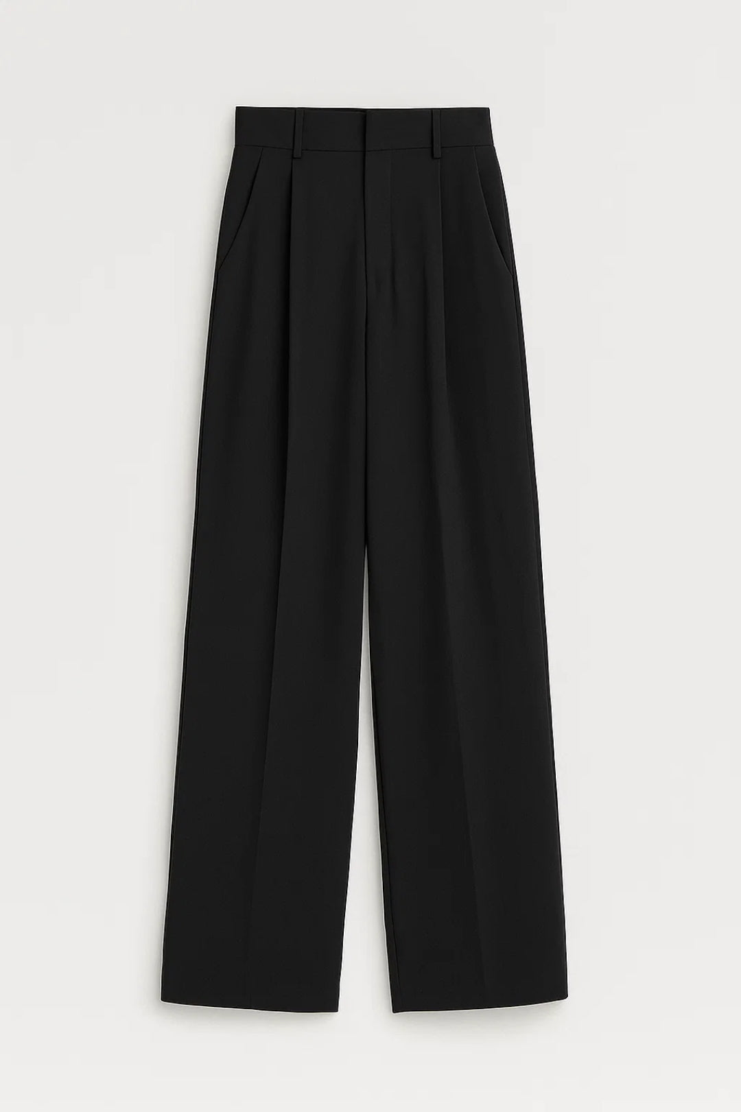 Céleste™ | Pantalon noir élégant avec jambes larges