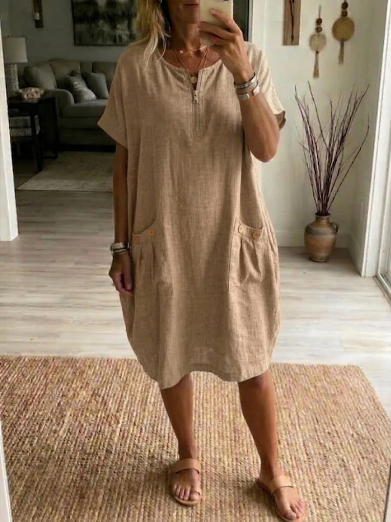 Mirelle™ | Robe avec fermeture éclair