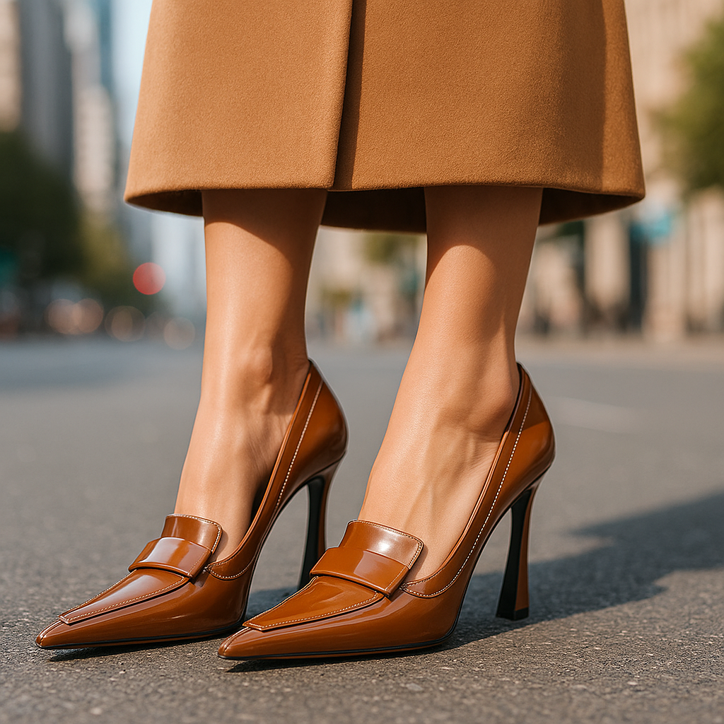 Clarisse™ | Élégantes escarpins en vernis