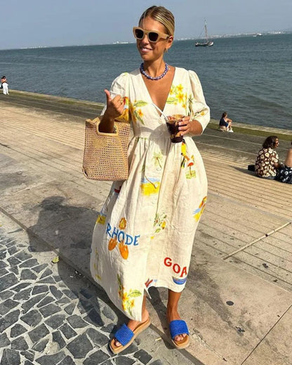 Andrea | Robe en lin