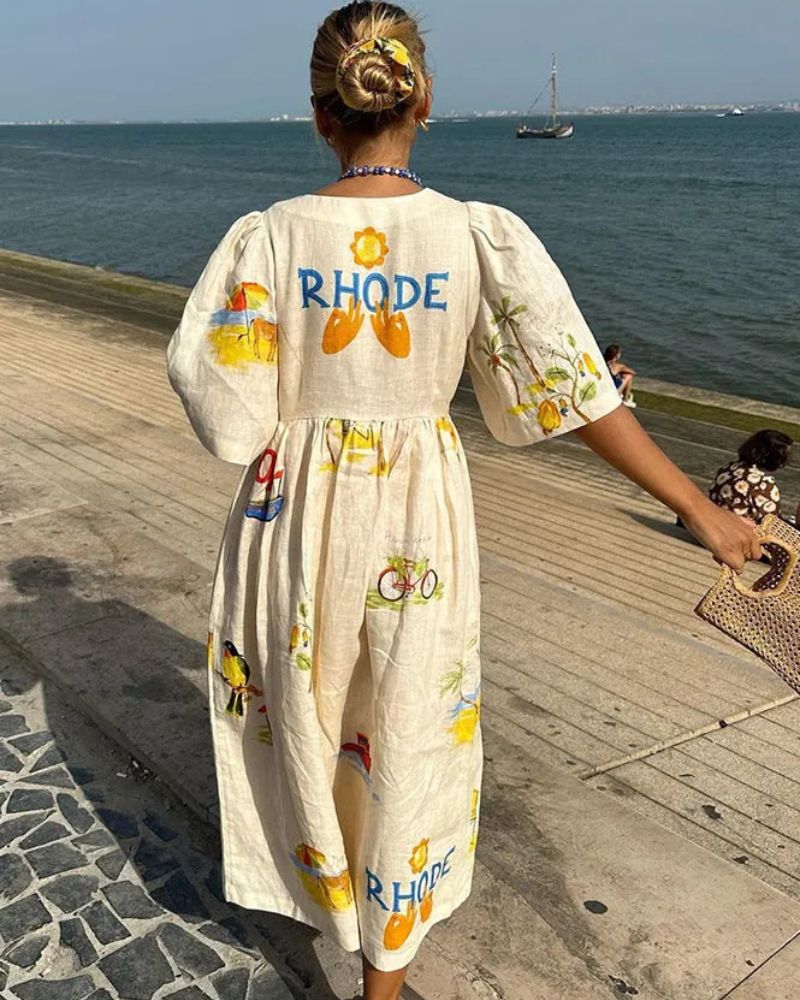Andrea | Robe en lin