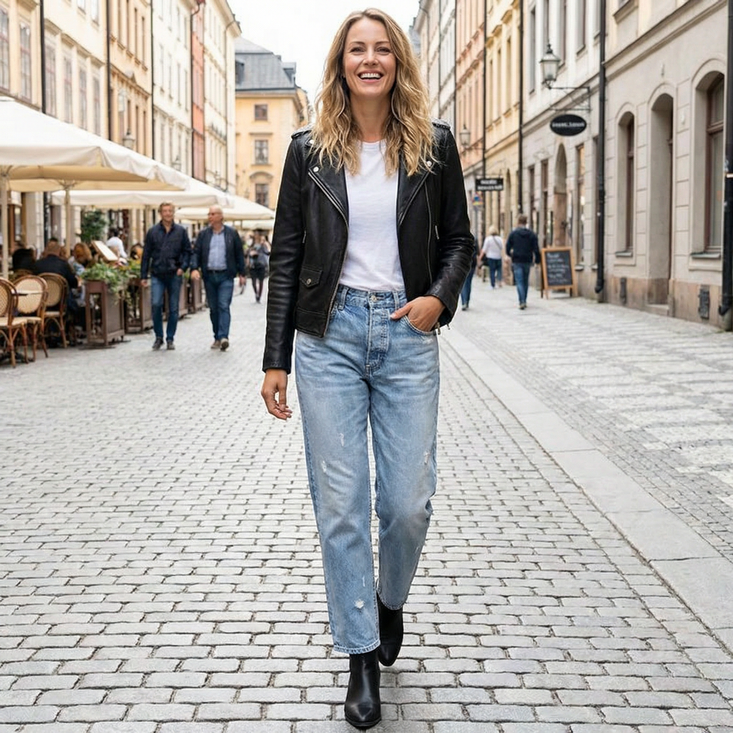 Marvelle™ | Jeans droits raccourcis