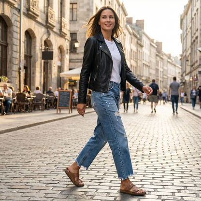 Marvelle™ | Jeans droits raccourcis