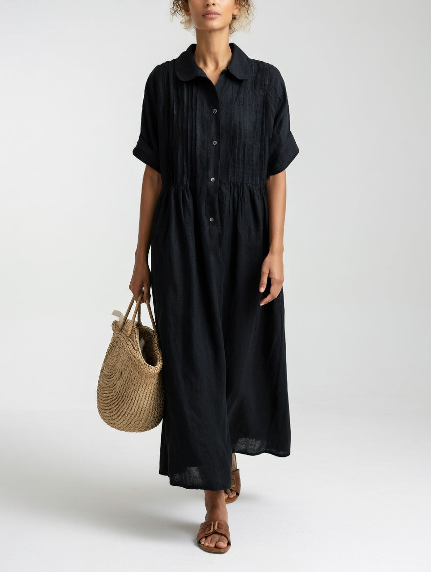 Éloria™ | Robe chemise fluide à l’élégance estivale