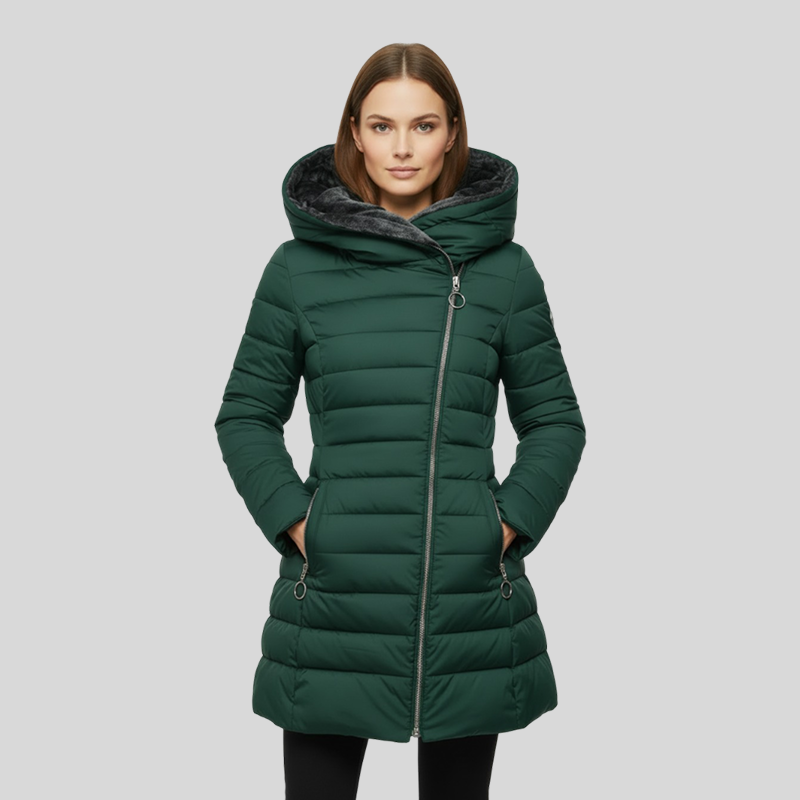 Amelie | Veste matelassée avec doublure en polaire