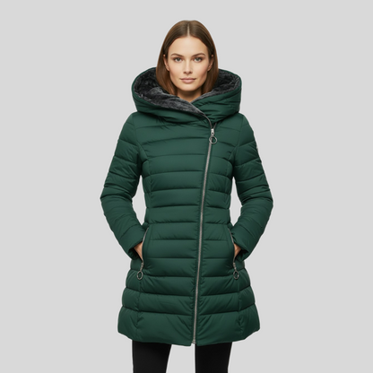 Amelie | Veste matelassée avec doublure en polaire