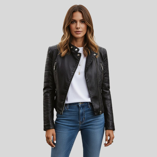 Sanne™  | veste en cuir