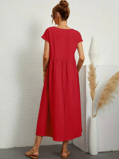 Auréna™ | Robe midi élégante au charme intemporel
