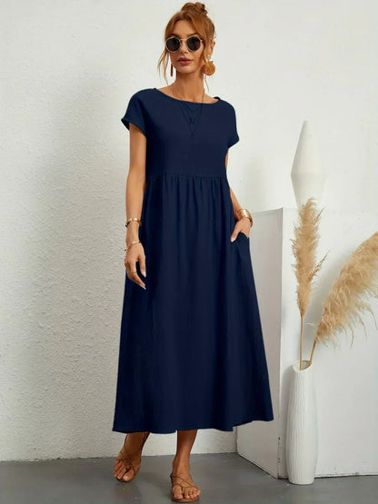 Auréna™ | Robe midi élégante au charme intemporel