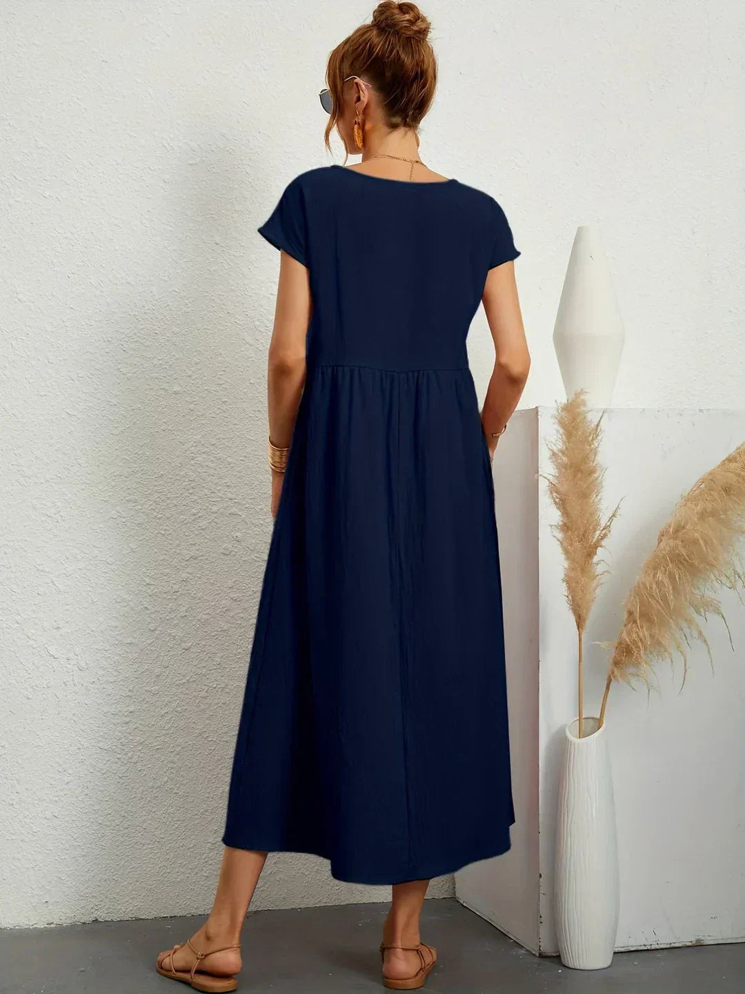 Auréna™ | Robe midi élégante au charme intemporel