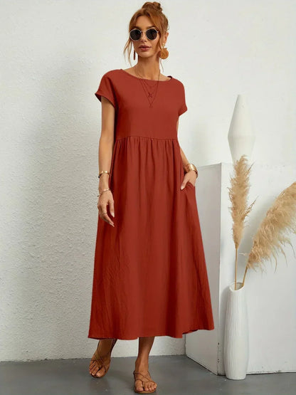 Auréna™ | Robe midi élégante au charme intemporel