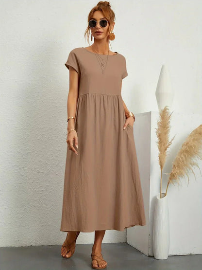 Auréna™ | Robe midi élégante au charme intemporel