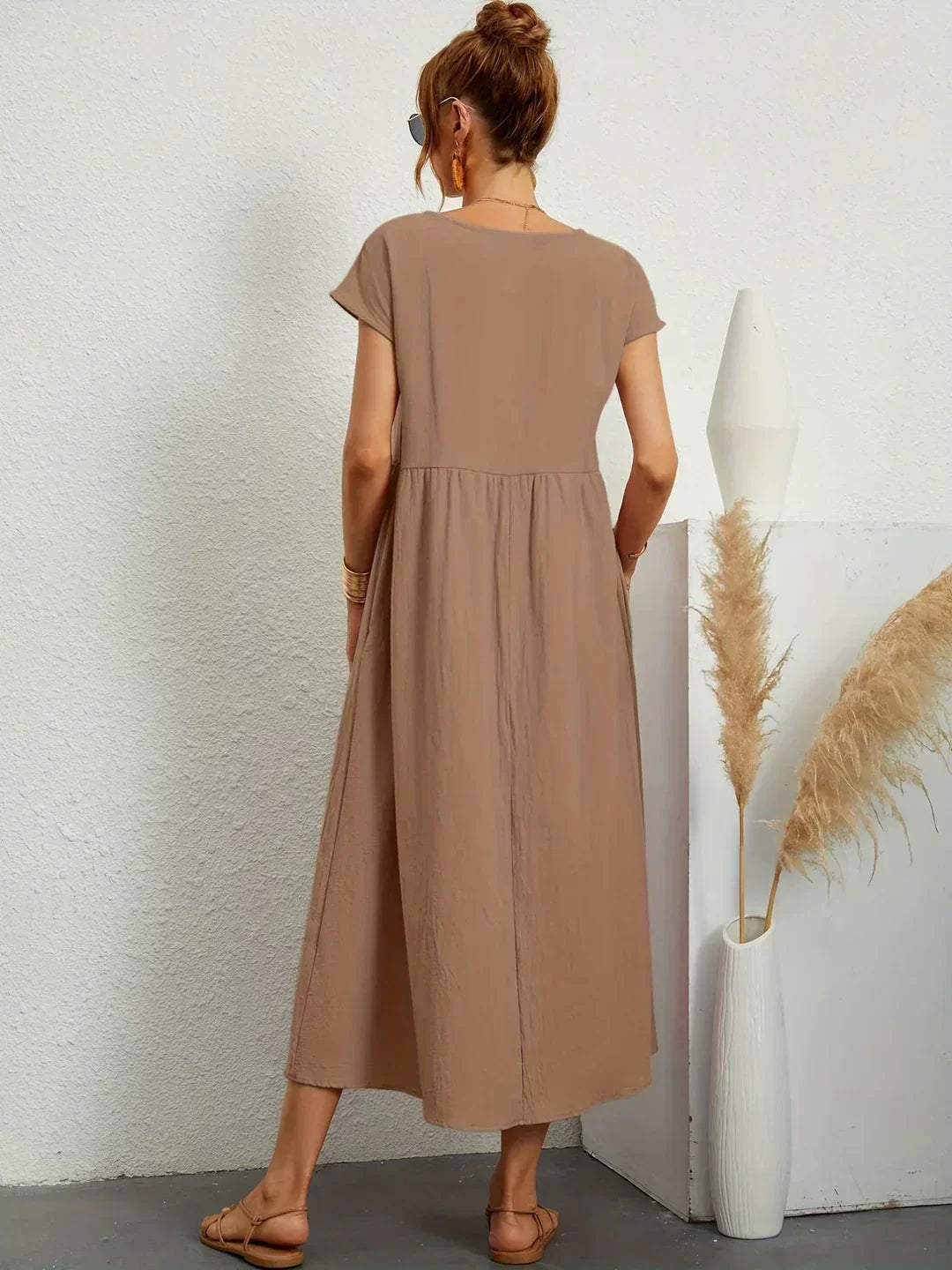 Auréna™ | Robe midi élégante au charme intemporel