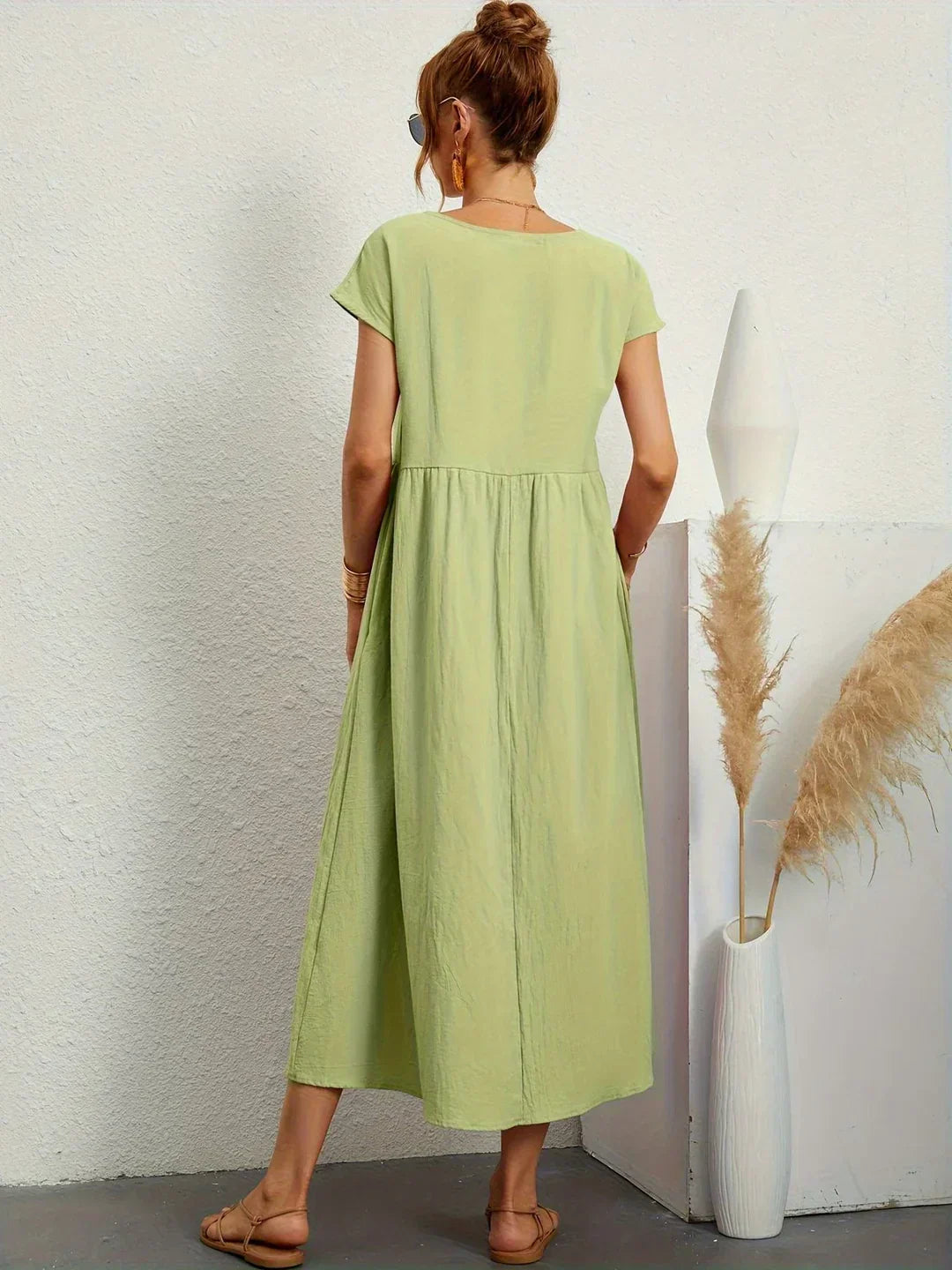 Auréna™ | Robe midi élégante au charme intemporel