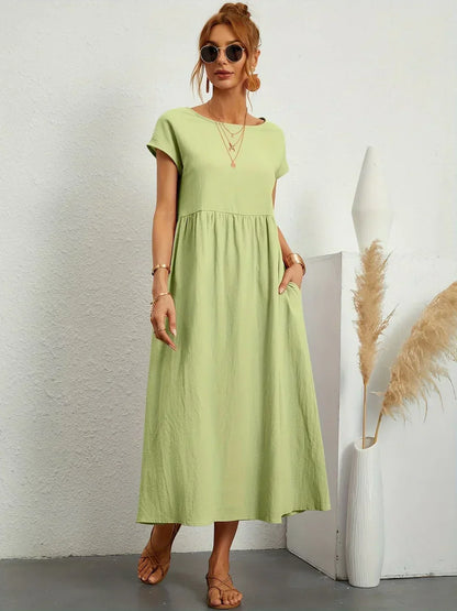 Auréna™ | Robe midi élégante au charme intemporel