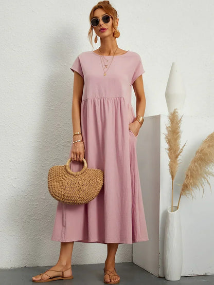 Auréna™ | Robe midi élégante au charme intemporel