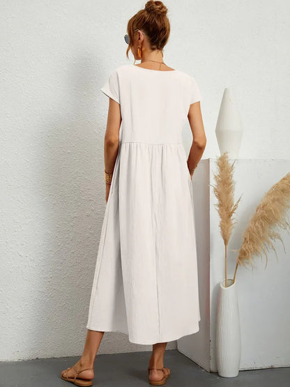 Auréna™ | Robe midi élégante au charme intemporel