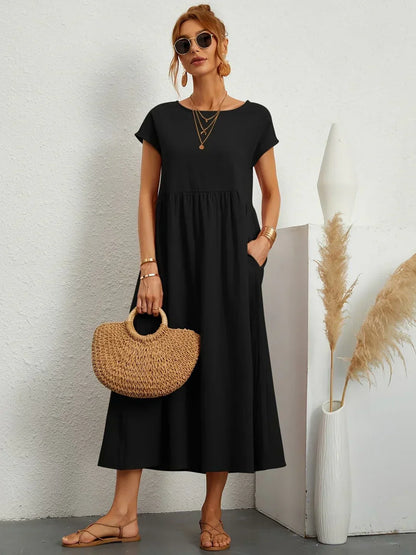 Auréna™ | Robe midi élégante au charme intemporel