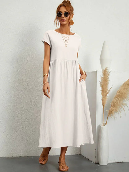 Auréna™ | Robe midi élégante au charme intemporel