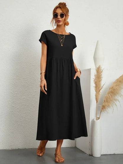 Auréna™ | Robe midi élégante au charme intemporel