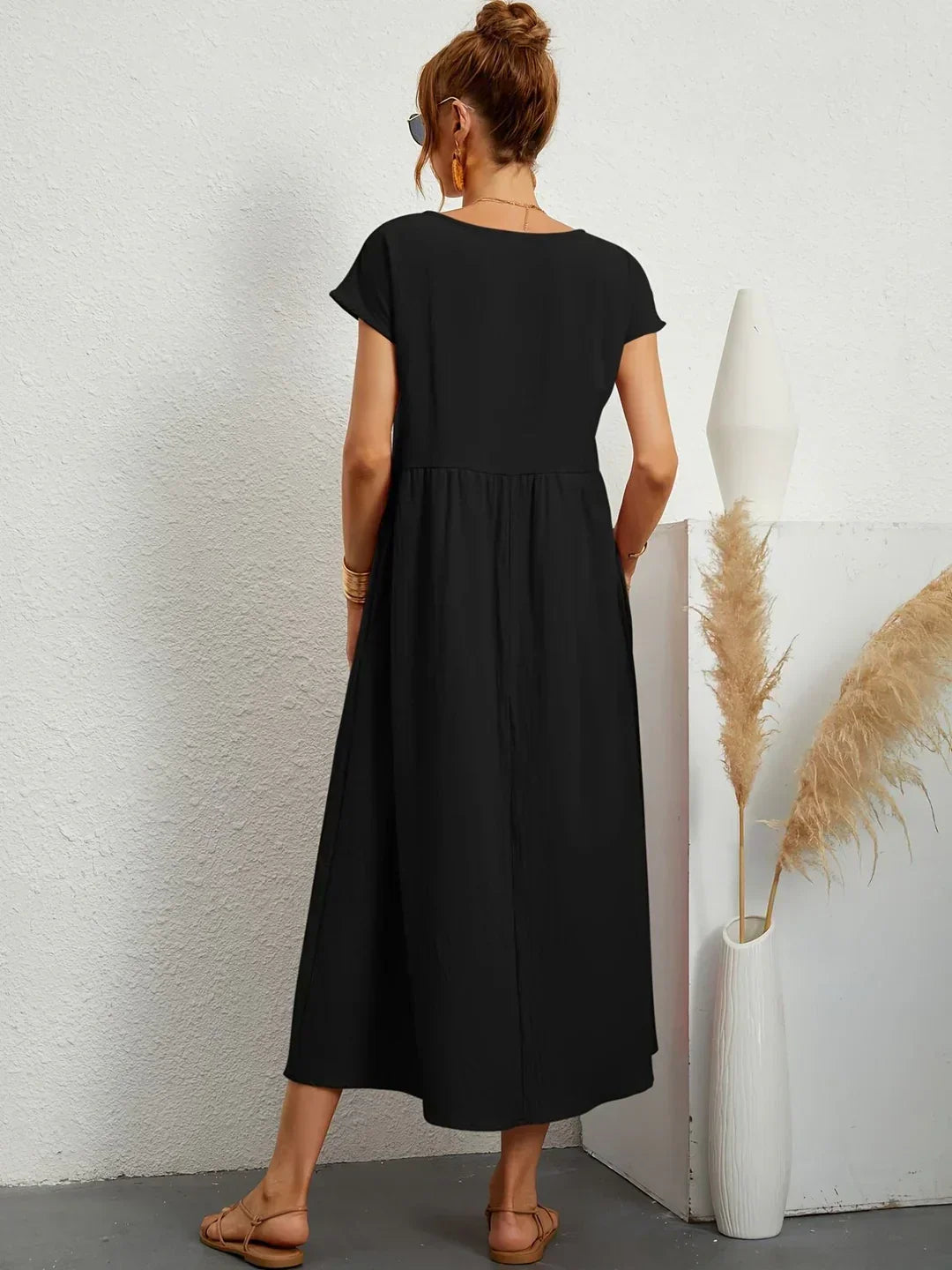 Auréna™ | Robe midi élégante au charme intemporel
