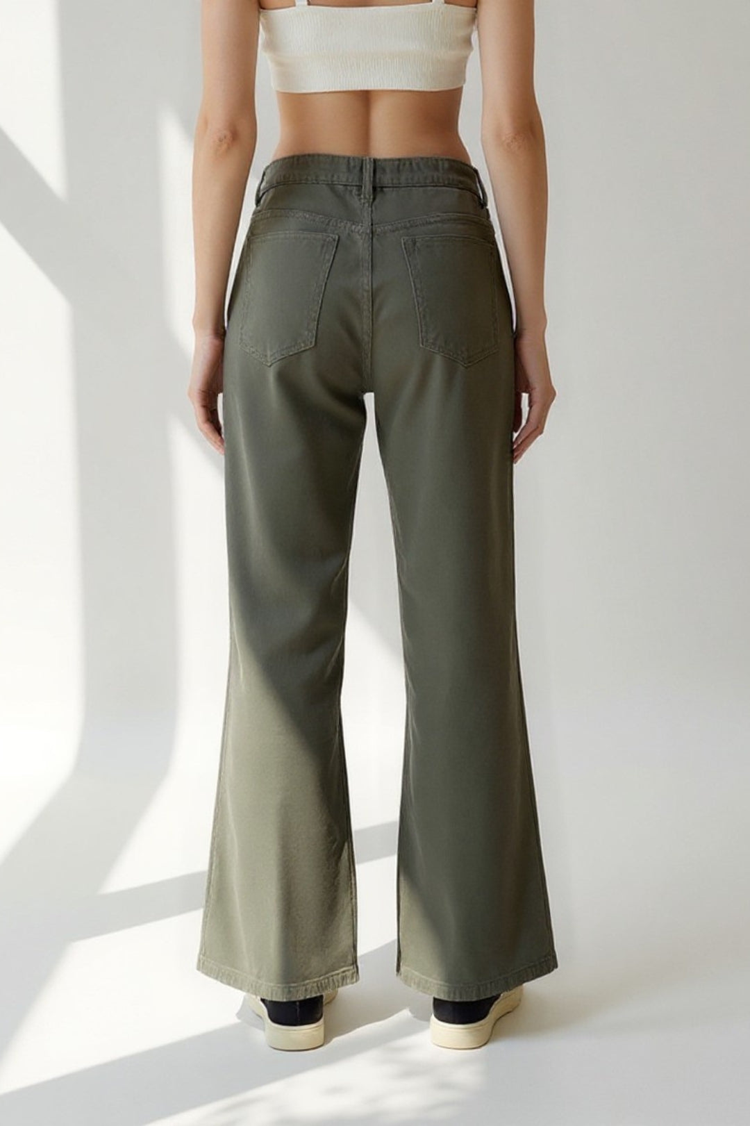 Sara | Pantalon large en coton