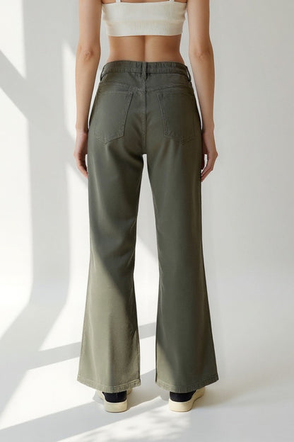 Sara | Pantalon large en coton