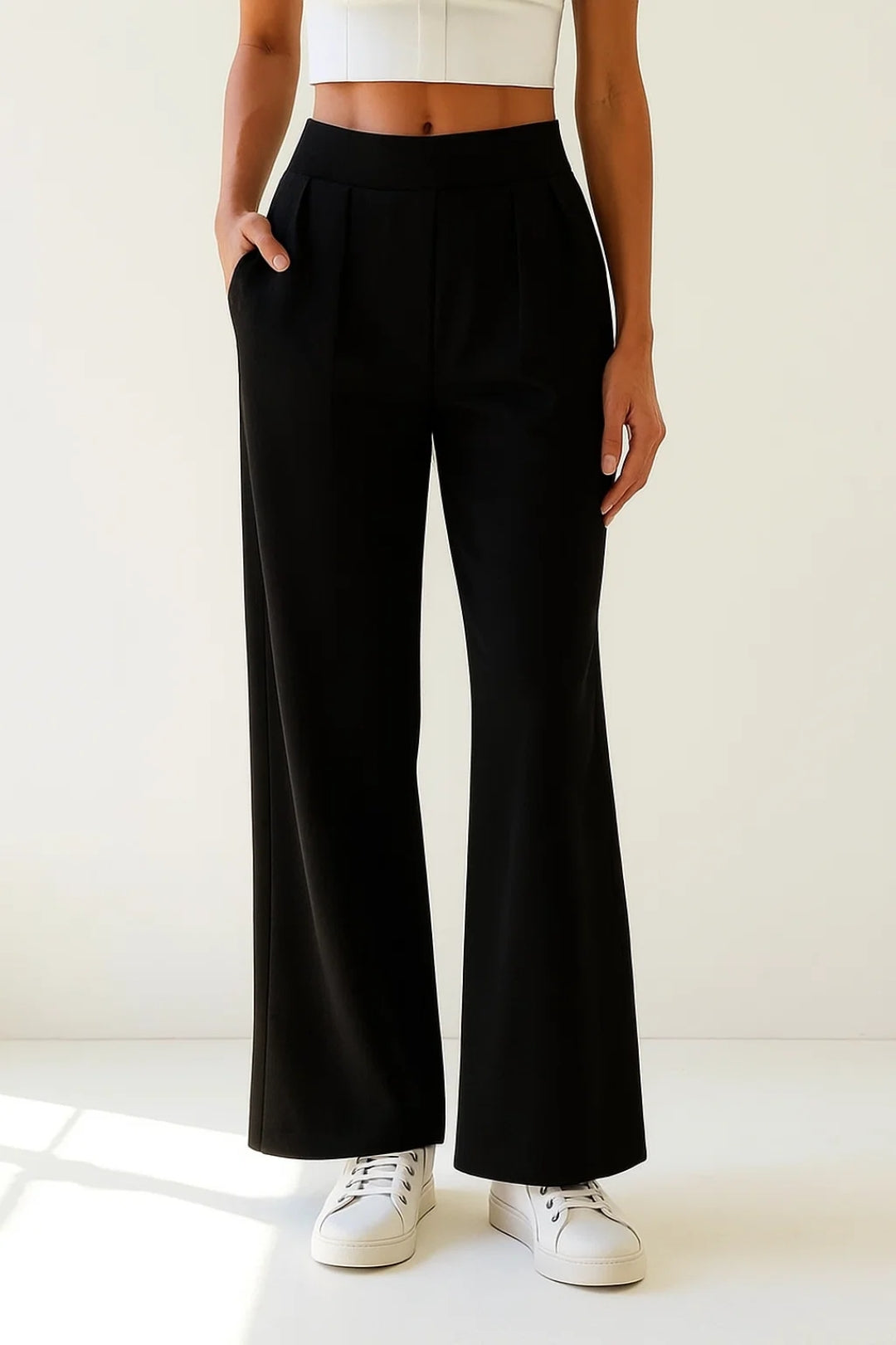 Clara | Pantalon palazzo élégant