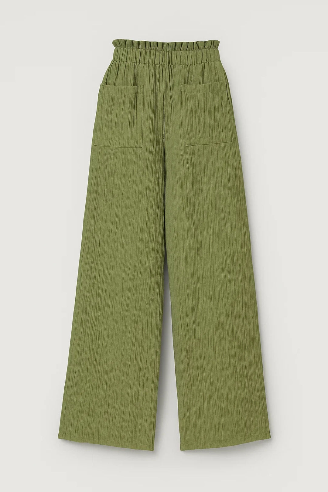 Amy | Pantalon ample en tissu crêpe