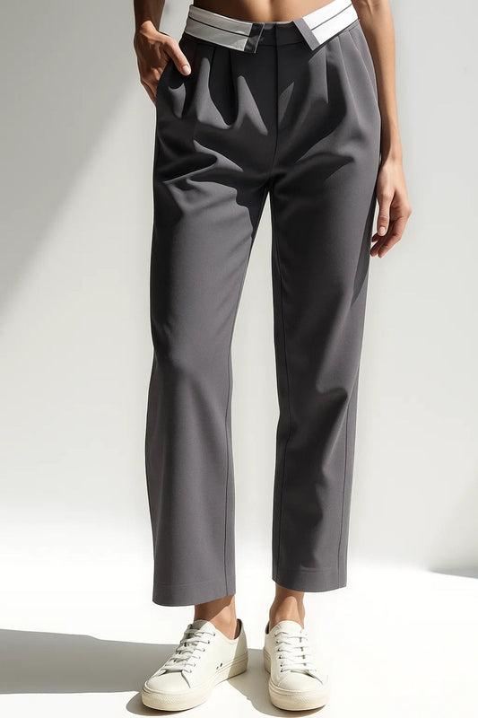 Ria | Pantalon cropped élégant