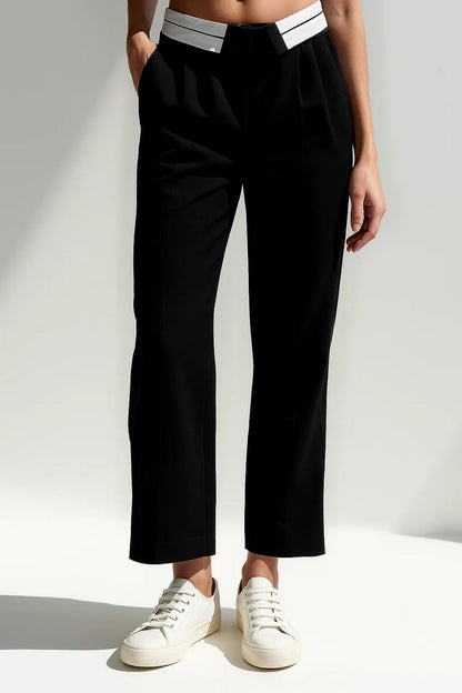 Ria | Pantalon cropped élégant
