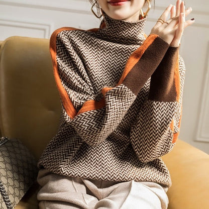 Valerie™ | Pull à col montant
