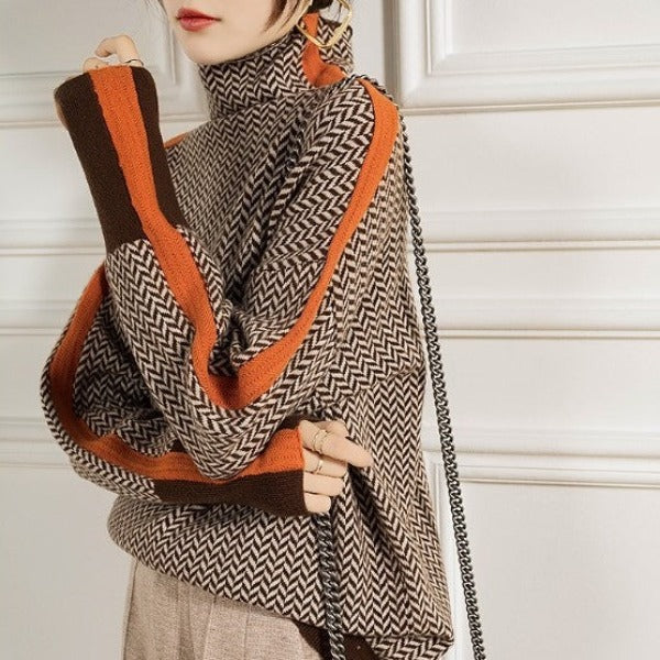 Valerie™ | Pull à col montant