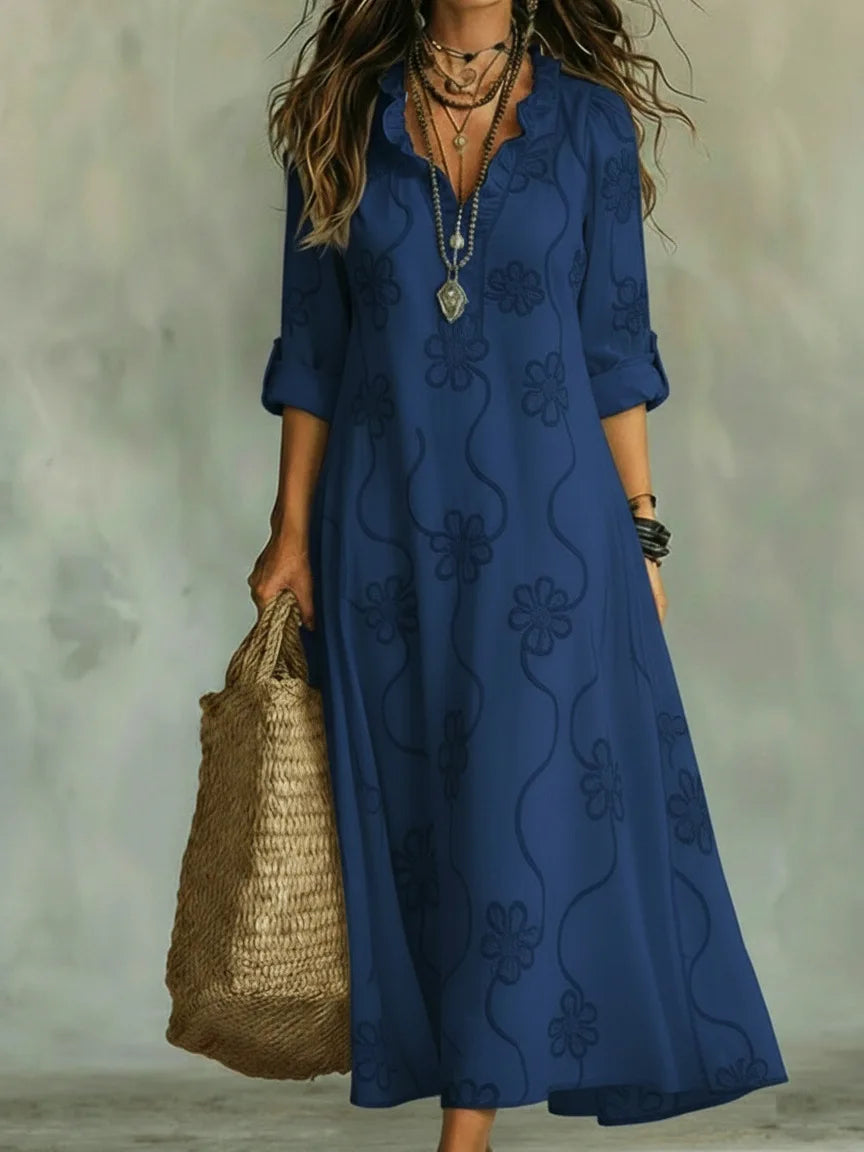 Floréva™ | Robe d’été fleurie à coupe flatteuse