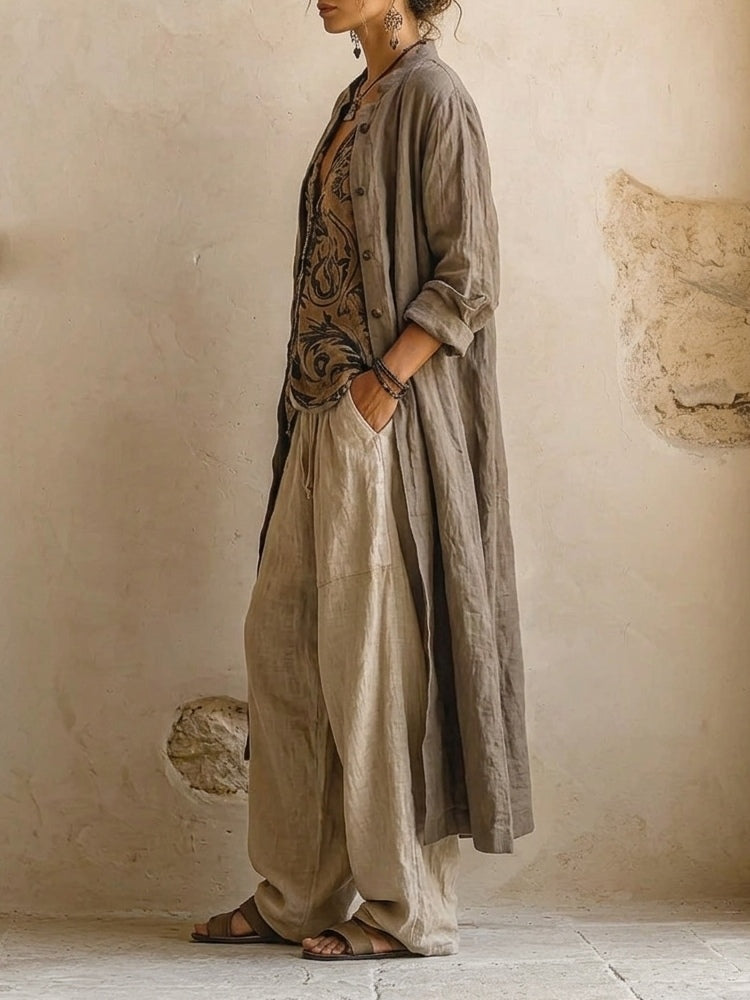Éméria™ | Ensemble 3 pièces au style naturel et élégant