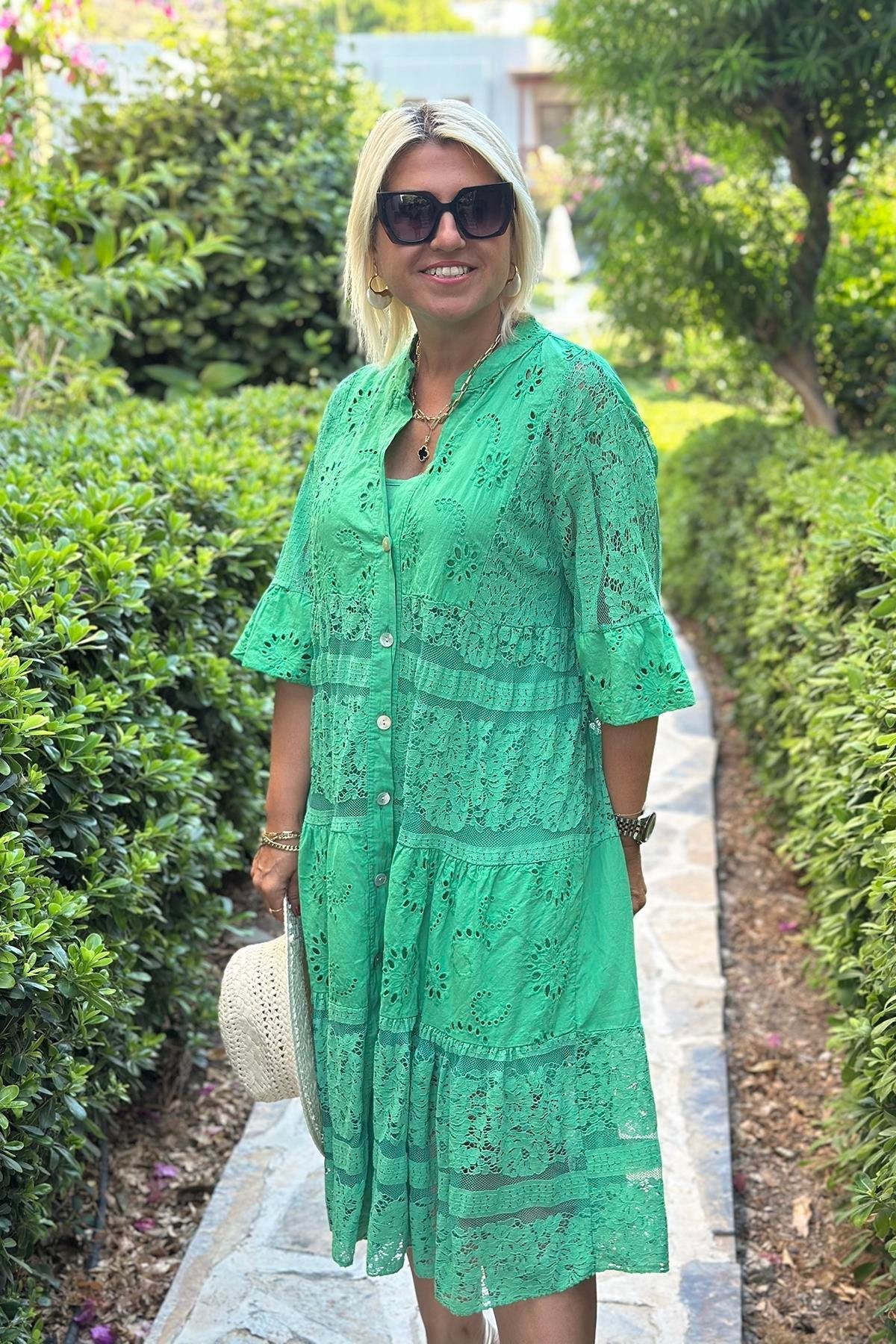 Rosalie™ | Robe élégante avec fermeture à boutons