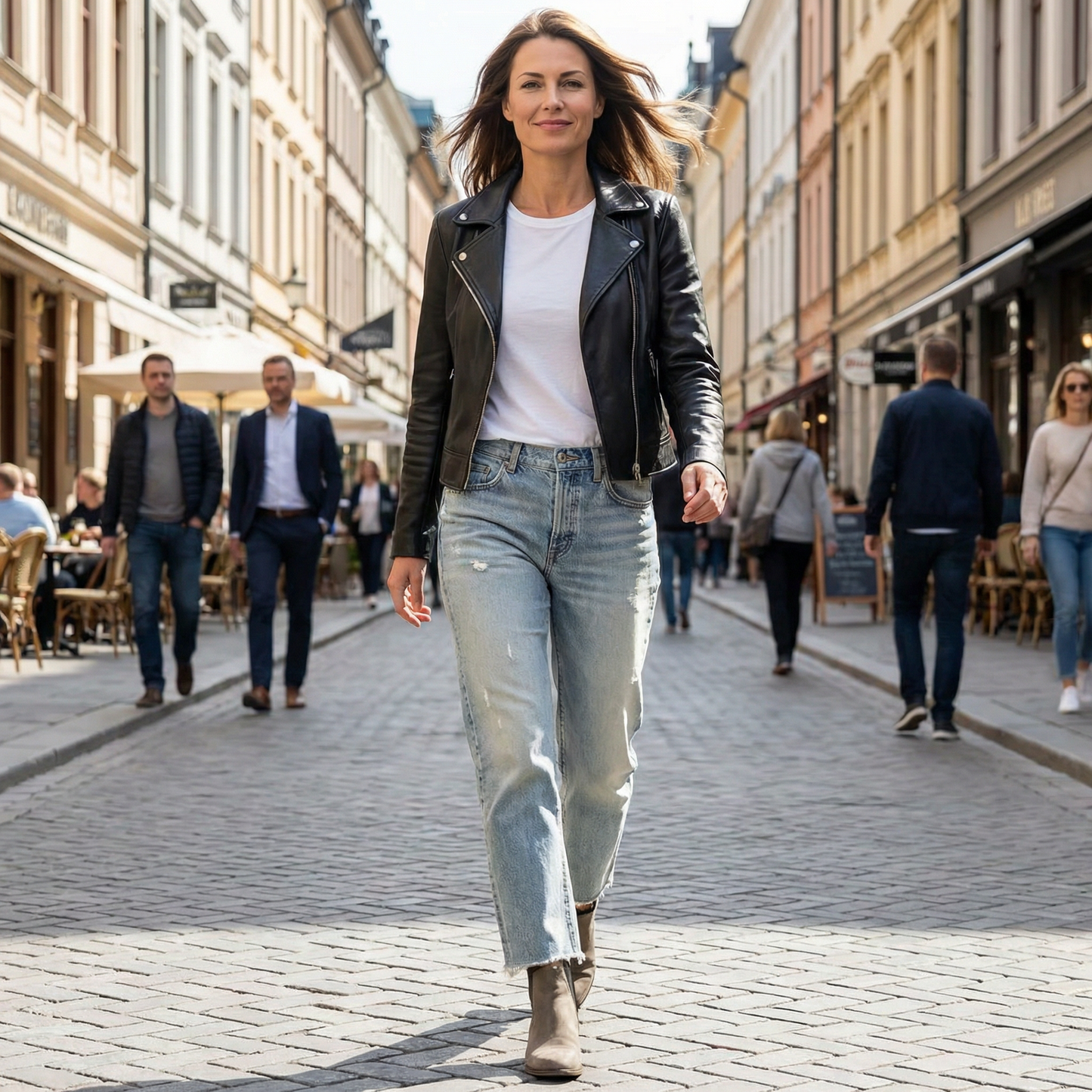 Marvelle™ | Jeans droits raccourcis