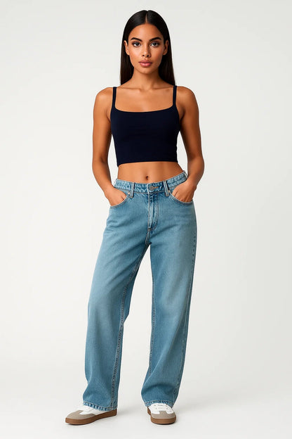 Noéline™ | Jeans à jambes larges