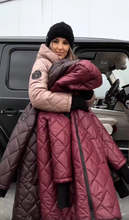 Bogna | Veste d'hiver matelassée avec capuche