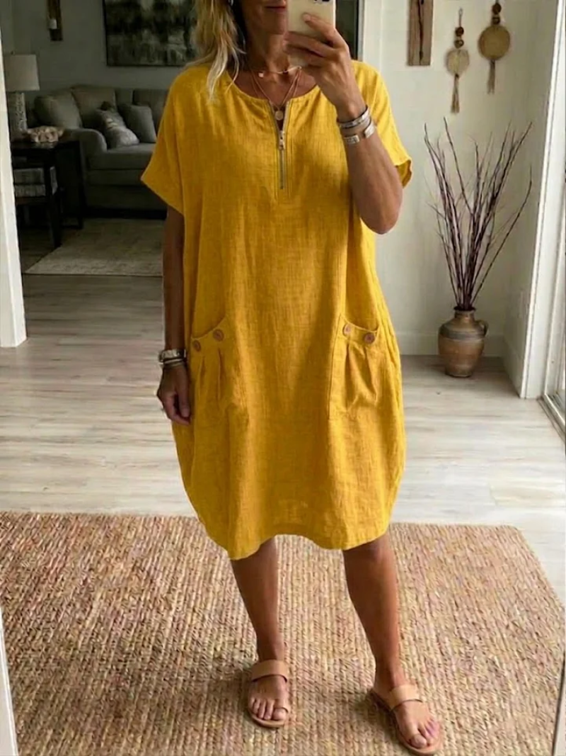 Mirelle™ | Robe avec fermeture éclair