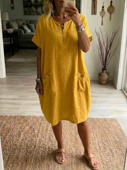 Mirelle™ | Robe avec fermeture éclair
