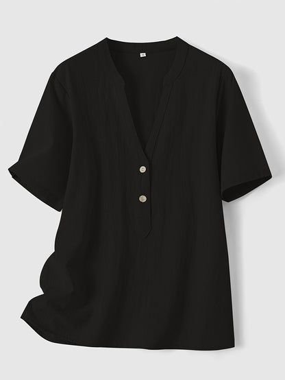 Tara | Blouse élégante à col en V