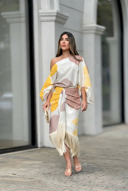 Danielle™ | Ensemble élégant avec jupe