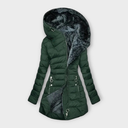Amelie | Veste matelassée avec doublure en polaire
