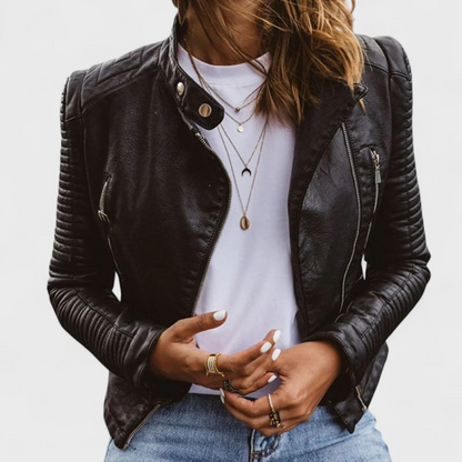 Sanne™  | veste en cuir